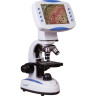Микроскоп цифровой LEVENHUK D80L LCD, монокулярный 75433